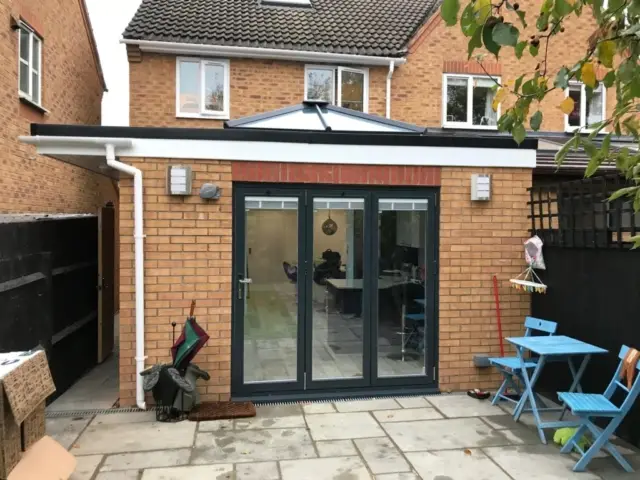 Aluminium bifold doors