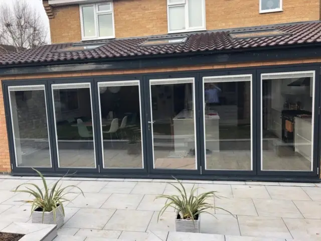 Aluminium bifold doors